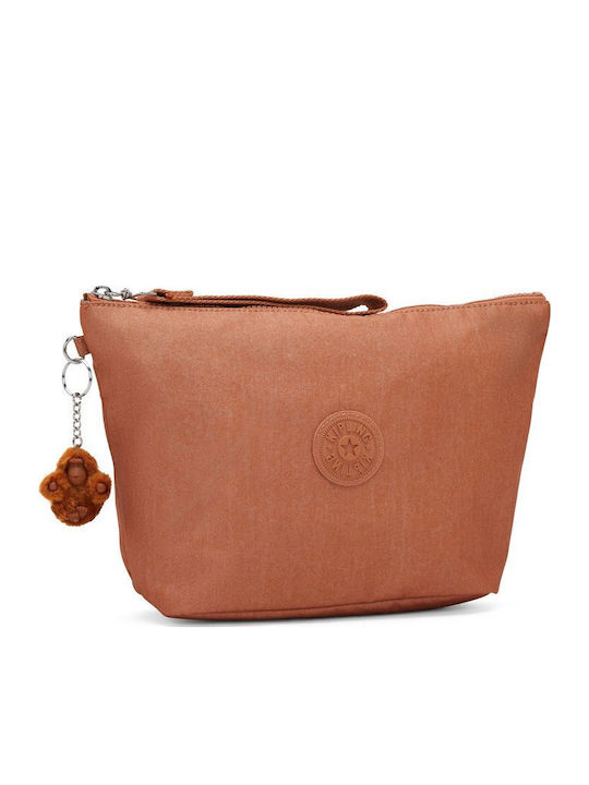 Kipling Τσαντάκι Χειρός Naomi Pouch L Copper Glimmer