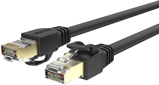 Unitek S/FTP Cat.7 (10Gbps) Cablu De Rețea Ethernet 2m Negru
