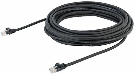 StarTech U/UTP Cat.5e (Gigabit) Καλώδιο Δικτύου Ethernet 10m Μαύρο