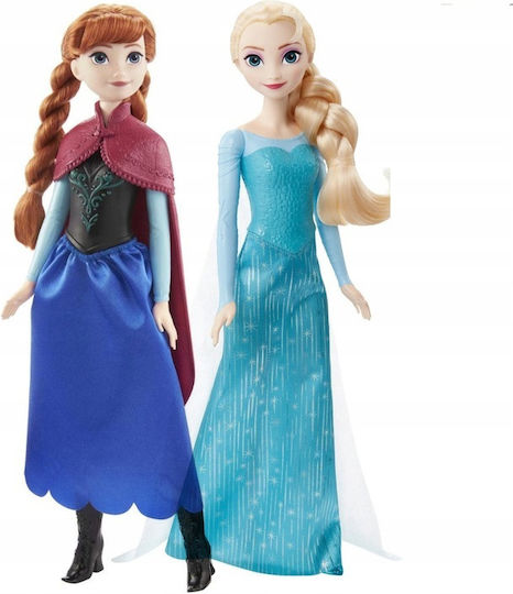 Mattel Άννα Έλσα Κούκλα Frozen 32εκ.