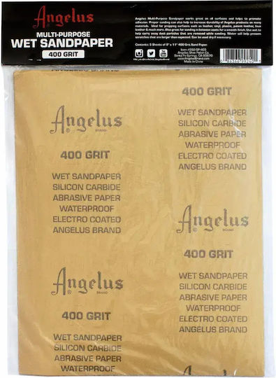 Angelus Sand Paper 220x280mm Set 5 Pieces