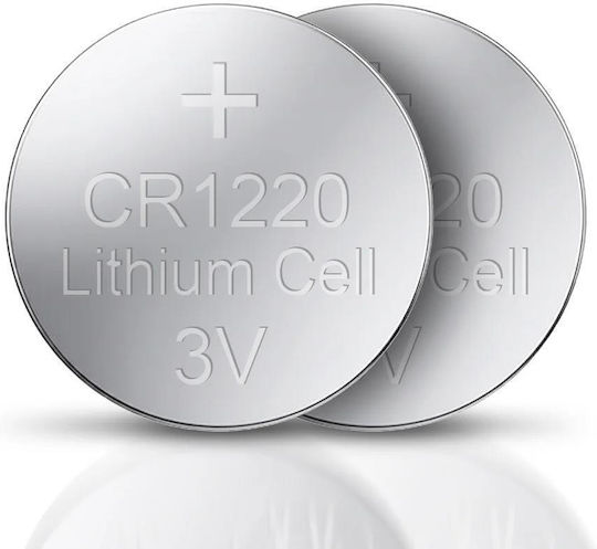 Everactive CR1220 Lithium Batteries 3V Pack of 5