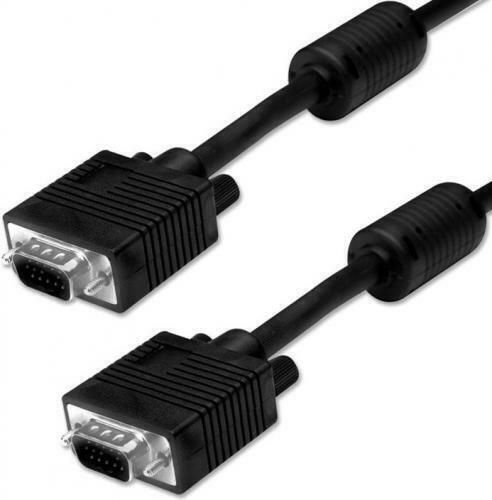 Powertech Kabel VGA-Stecker - VGA-Stecker Schwarz 1.5m (CAB-G025)