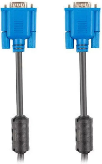 Lanberg Kabel VGA-Stecker - VGA-Stecker Schwarz 5m (CA-VGAC-10CU-0050-BK)