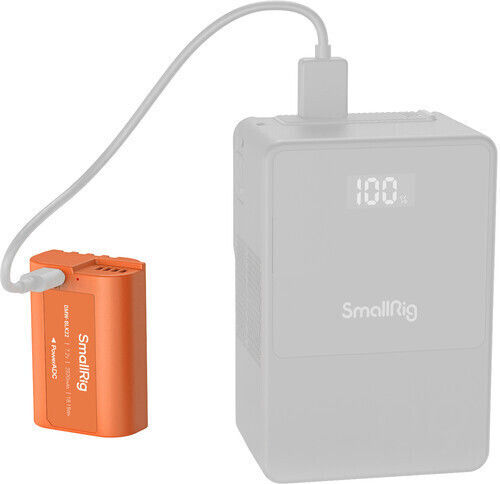 SmallRig 4979 Panasonic DMW-BLK22 USB-C Orange