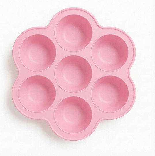 Bocioland Set De Masă Din Plastic Pentru Copii Frozen 0.065 Litri Roz 7 X 7 Cm