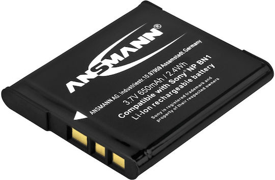 Ansmann Kamera Batterie NP-BN 1 1400-0009 Lithium-Ionen (Li-Ion) Kompatibel mit Sony