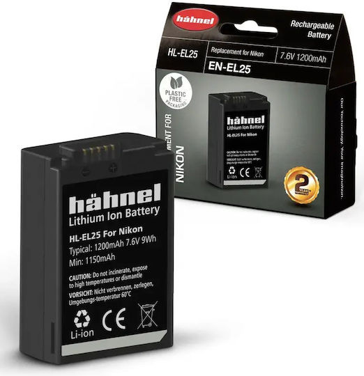 Hahnel Hähnel Akku Nikon Hl-el25 En-el25 Akku