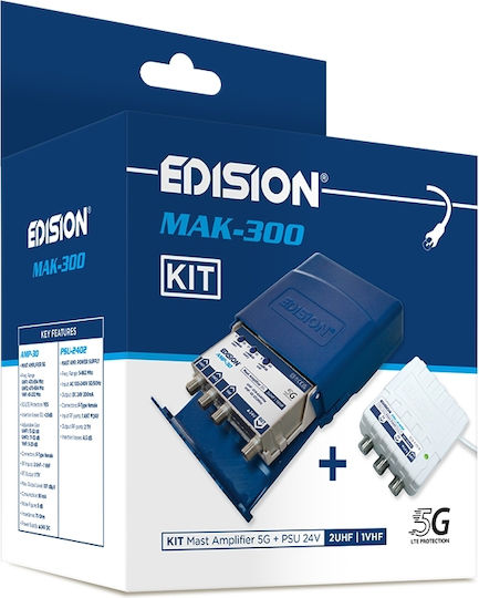 Edision Kit Amplificator de antenă MAK-300