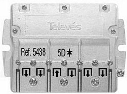 Televes EasyF 5W Splitter Satelliten 543802