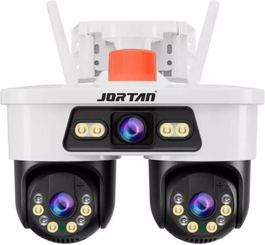 Jortan CT2322 IP Dual Κάμερα Παρακολούθησης Wi-Fi Αδιάβροχη με Ηχείο και Φακό 3.6mm