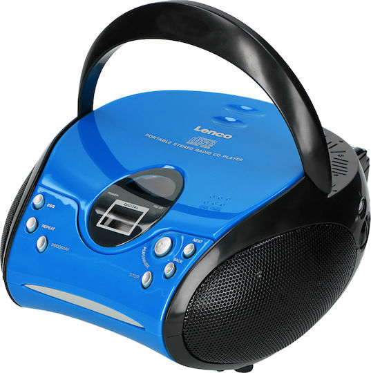 Lenco Sistem Portabil Audio Cu CD MP3 Radio Albastru