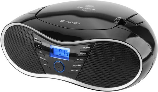 GoGEN Portable Sound System with Bluetooth CD USB Radio Black
