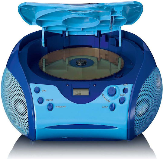 Lenco SCD-24BU Kids Преносима Аудиосистема с CD Радио Син