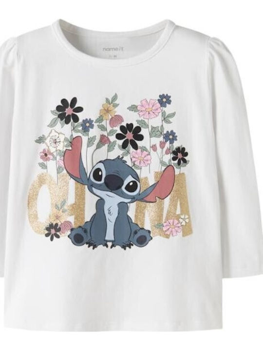 Kids Long-Sleeved Top White