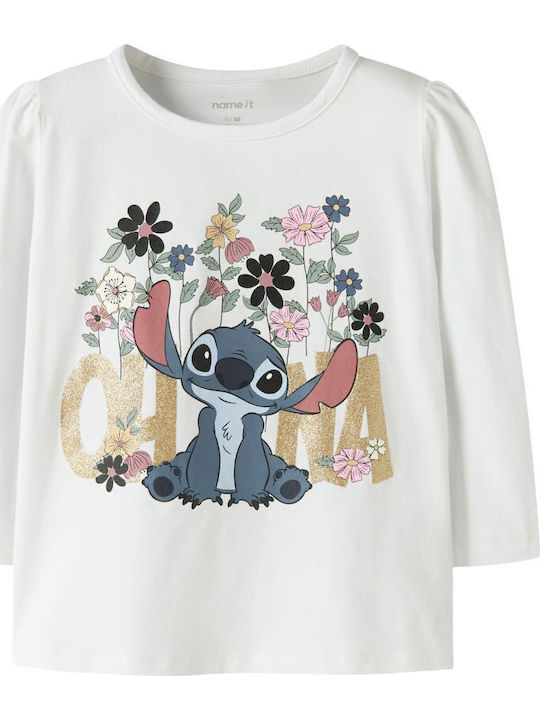 Kids Long-Sleeved Top White