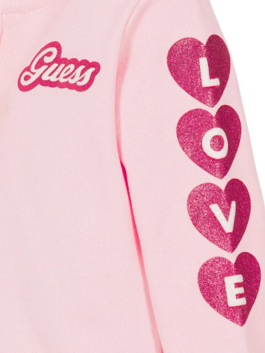 Kids Sweatpants Set Pink