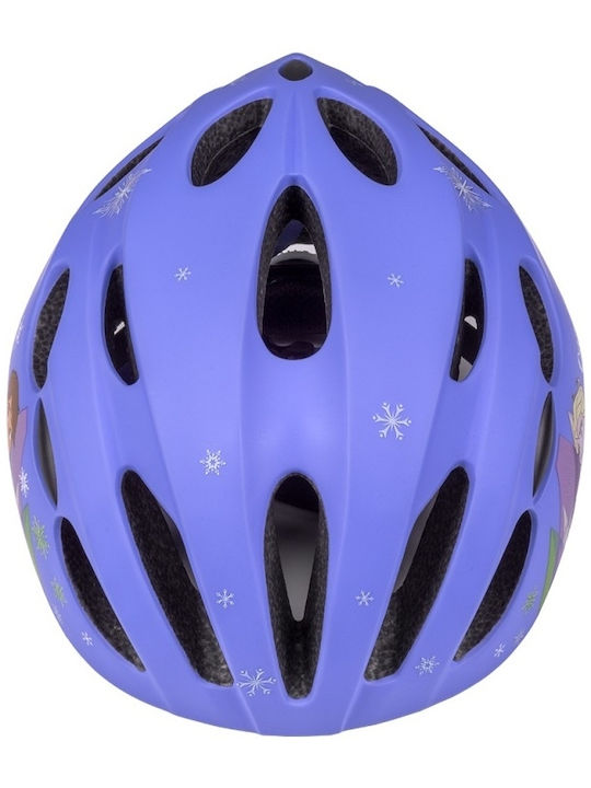 Seven Frozen 2 Kids' Helmet for City Bike Purple