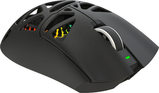White Shark Morien Безжично RGB Геймърско мишка 12000 DPI Черно
