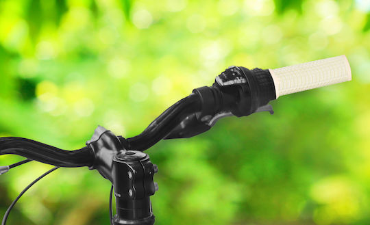 MalTrack Mânere Anatomice Pentru Ghidon De Bicicletă Bej De 88mm Din Cauciuc