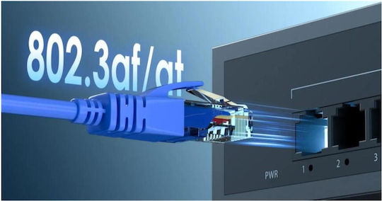Imou SF106P Unmanaged L2 PoE+ Switch with 6 Gigabit (1Gbps) Ethernet Ports