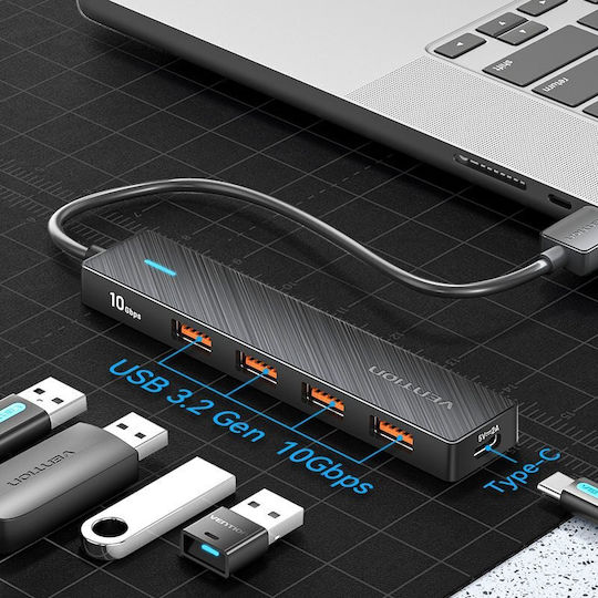 Vention Hub 4 Porturi USB 3.2 cu Conectare USB-A