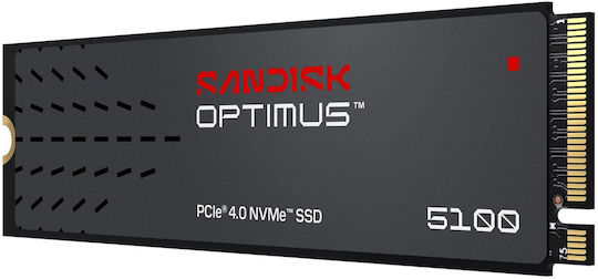 Sandisk Optimus 5100 SSD 4TB M.2 with PCI Express 4.0 Connection PS5 Compatible SDSP51400TAN-000E0