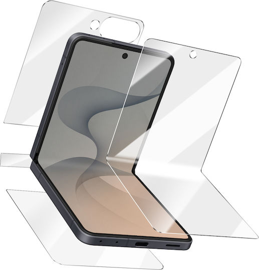 Avizar Set Mit 4 Flexiblen Hydrogel Displayschutzfolien Für Galaxy Z Flip 8 Transparent