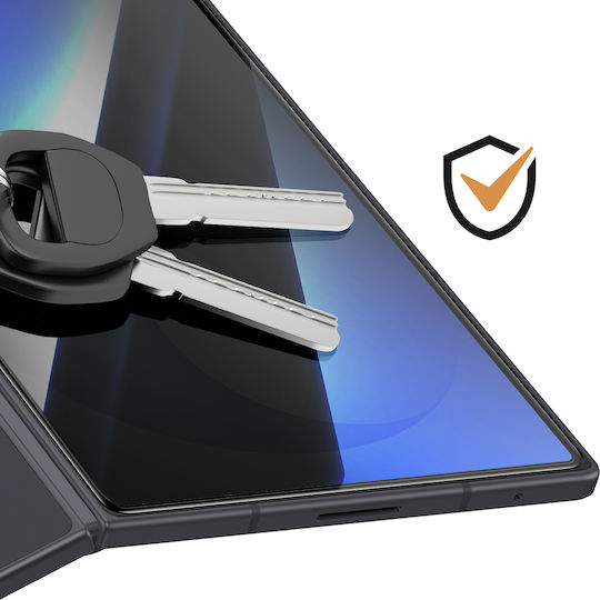 Northjo Galaxy Z Fold8 Ultra Datenschutz Außen-Displayschutzfolie Schwarz