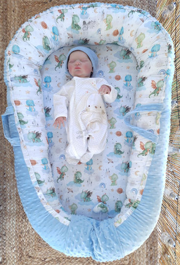 BabyValia Baby Nest Kissen Hellgrün 70x110cm