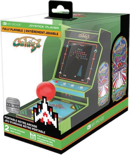 My Arcade Player Galaga Electronic Handheld Kids Console
