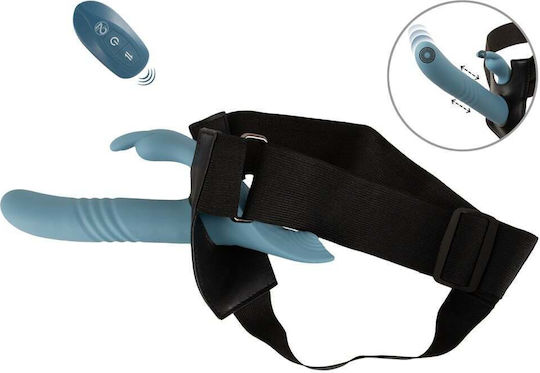 You2Toys Strap-on Δονητής με Απομακρυσμένο Έλεγχο Μπλε
