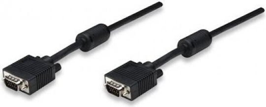 Gembird Cable VGA male - VGA male Μαύρο 15m (CC-PPVGA-15M-B)