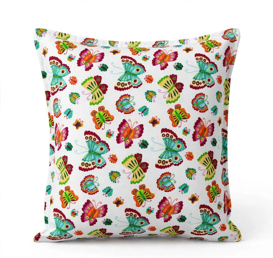Oxygen Dekorativer Kissenbezug Butterfly Aus Brasil Butterfly 45x45cm