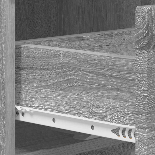 Wooden Grey Console L96.5xW38xH75cm