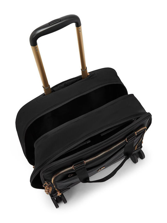 Kipling Valiză De Călătorie Cabină Blush Gold Negru Înălțime 36.5cm
