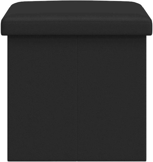 Bankhocker mit Stauraum Hölzernes Schwarze