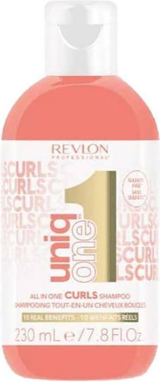 Revlon Uniq One All In One Шампоан Възстановяване И Подхранване И Обем За Къдрава Коса 230мл
