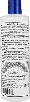 Mane 'n Tail Olive Oil & Keratin Herbal Gro Sampon de par Hidratării pentru Toate Tipurile de Păr 355ml