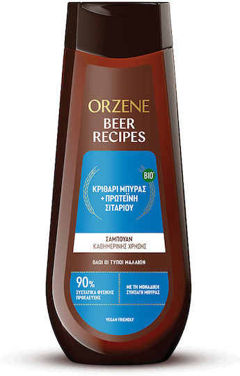 Orzene Bio Beer Recipes Шампоан Блясък за Всички Типове Коса 400мл