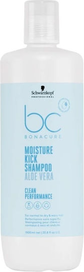Schwarzkopf Bonacure Moisture Kick Glycerol Shampoos Hydration for Fragile, Αντι-Θραύση Hair 1000ml