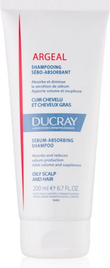 Ducray Sabal Argeal Shampoo Reconstruction/Nourishment & Volume for Oily Hair 150ml