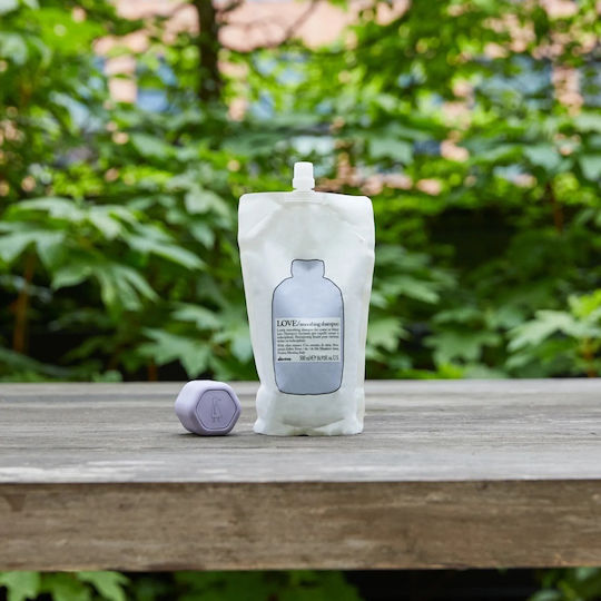 Davines Love Nachfüllung Shampoos Glättung für Frizzy Haare 500ml