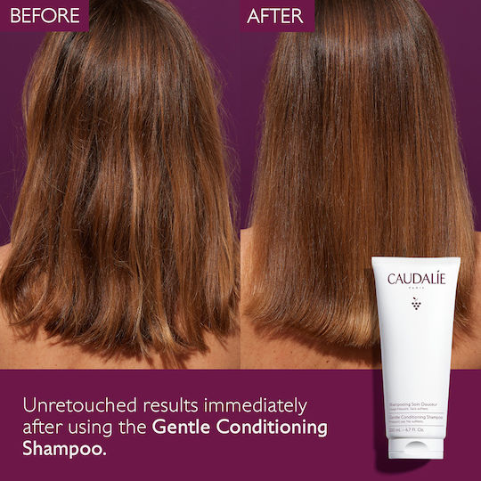 Caudalie Gentle Conditioning Шампоан за Чувствителен Скалп за Оцветена Коса 200ml