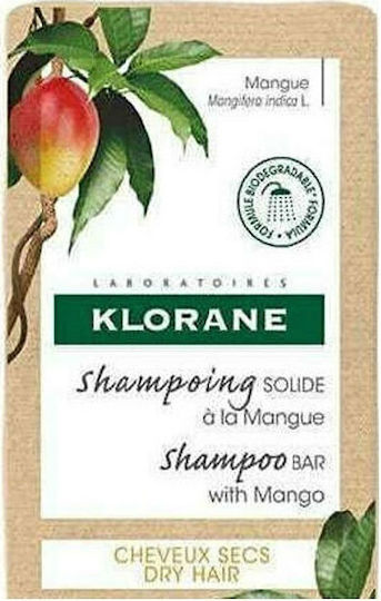 Klorane Mango Solid Shampoos against Dry Scalp for Dry Hair Hair 80gr
