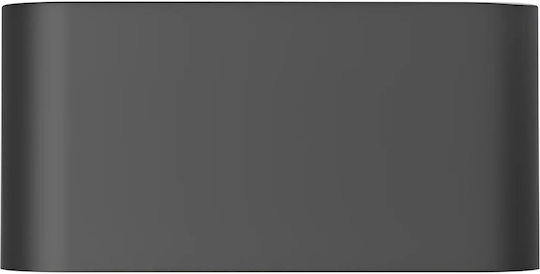 Braytron Decken- und Wandleuchten mit 10 Spots in Schwarz Farbe