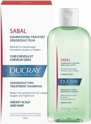 Ducray Sabal Шампоан За Обем И Дълбоко Почистване За Мазна Коса 200ml
