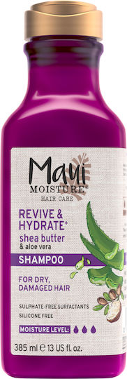 Maui Moisture Revive Hydrate + Shea Butter Шампоан Възстановяване/Подхранване и Хидратация за Суха Коса 385ml