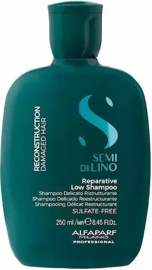 Alfaparf Milano Professional Semi Di Lino Shampoos für Empfindliche Kopfhaut für Trocken Haare 250ml