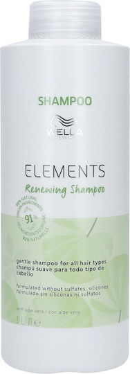 Wella Elements Renewing Gentle Refill Σαμπουάν Αναδόμησης/Θρέψης & Ενυδάτωσης για Όλους τους Τύπους Μαλλιών 1000ml